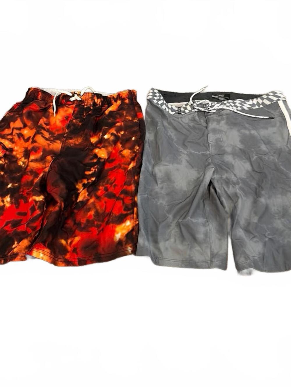 Boys Lot of 2 Swim Trunks XL - Includes 1 Pair of Hurley
